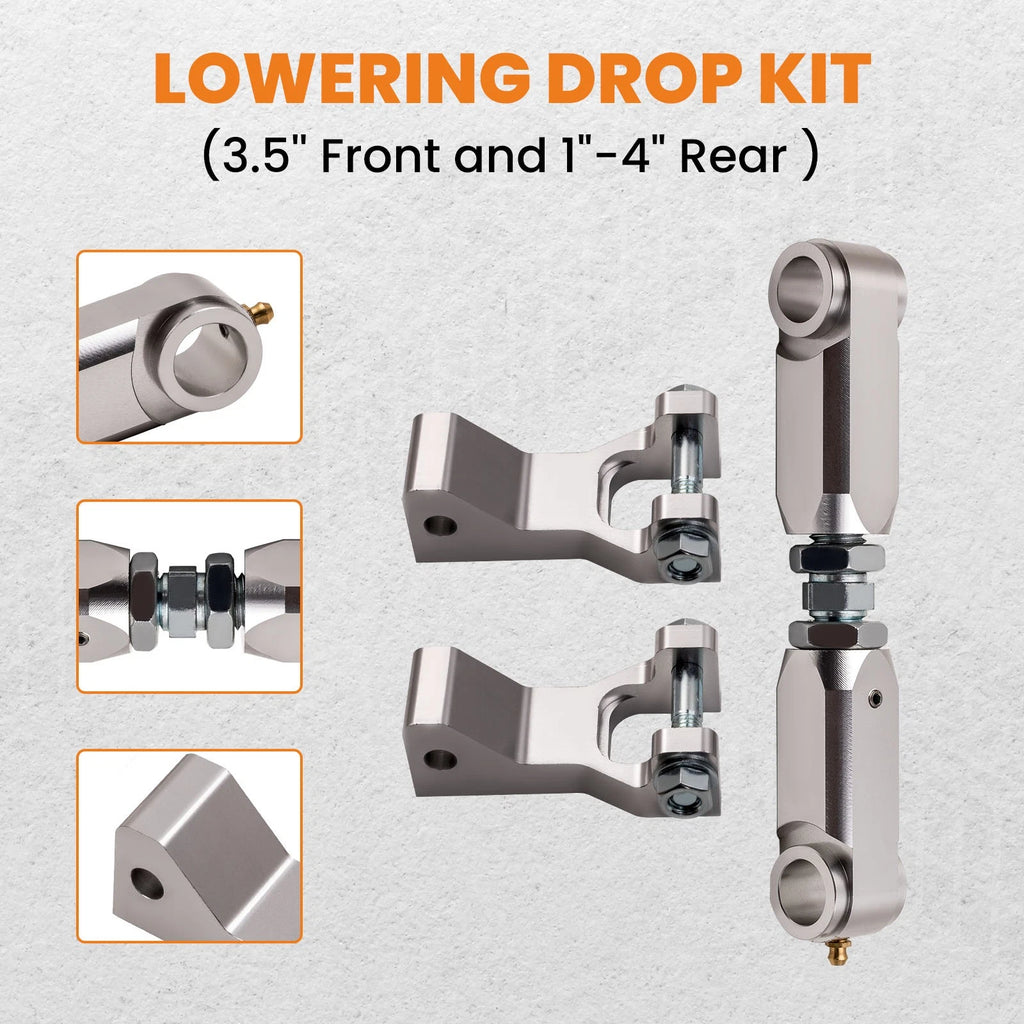 3 Inch Adjustable Lowering Kit for Yamaha Raptor 700 350 660 (2001–2023)
