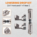 3 Inch Adjustable Lowering Kit for Yamaha Raptor 700 350 660 (2001–2023)
