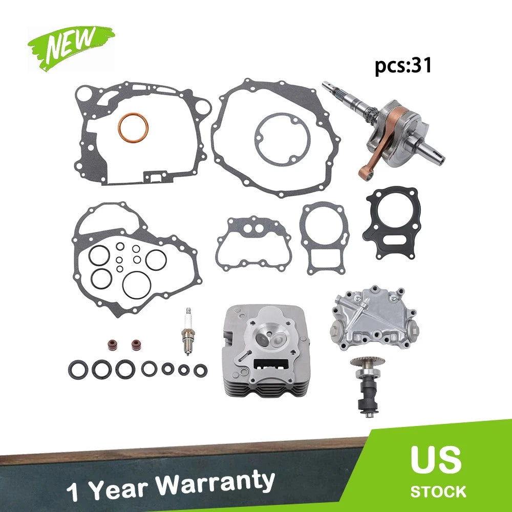 Crankshaft and Gasket Set for Honda TRX250 (2001–2007)