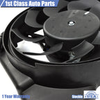 Radiator Cooling Fan Assembly for Jeep Cherokee Comanche Wagoneer (1984–2001)