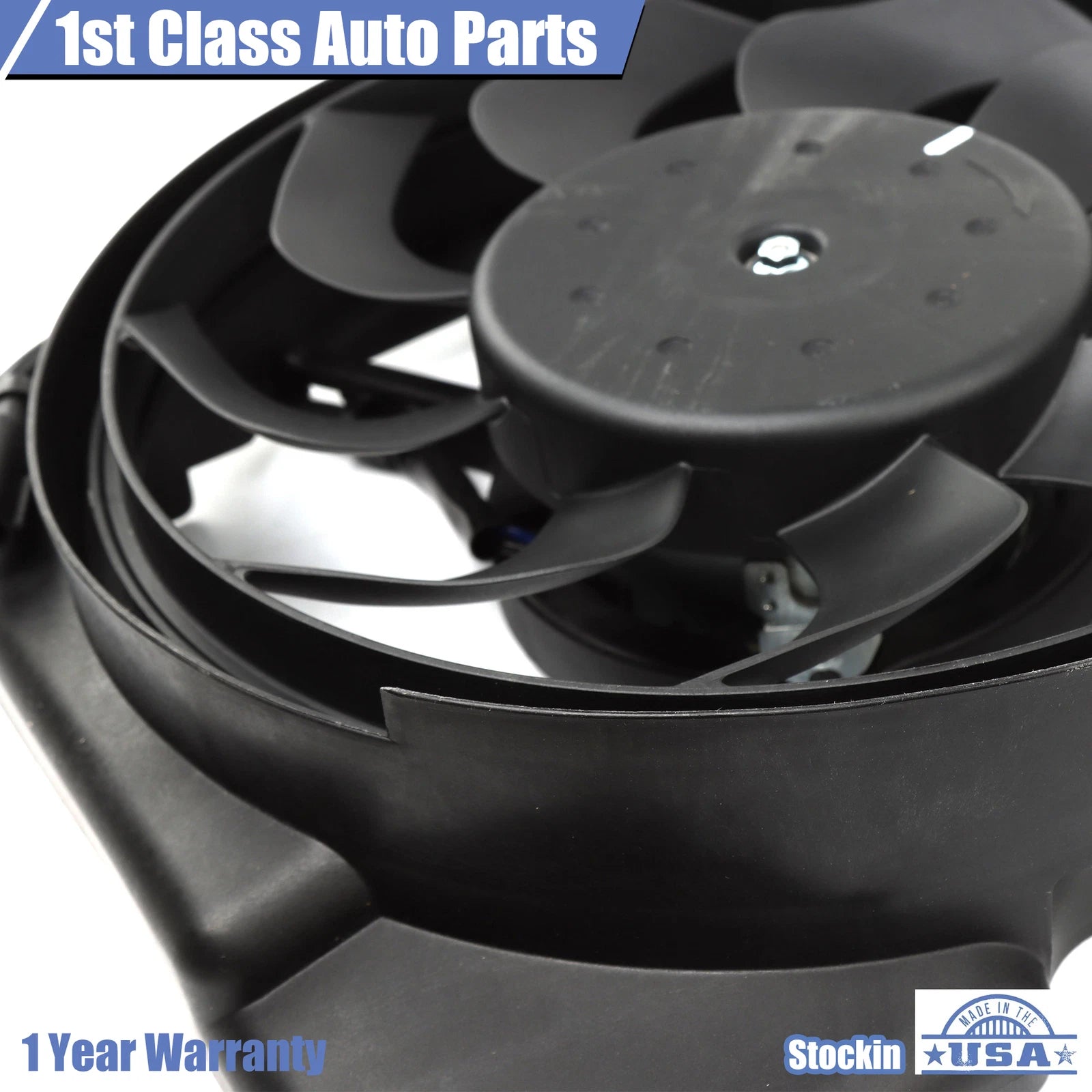 Radiator Cooling Fan Assembly for Jeep Cherokee Comanche Wagoneer (1984–2001)