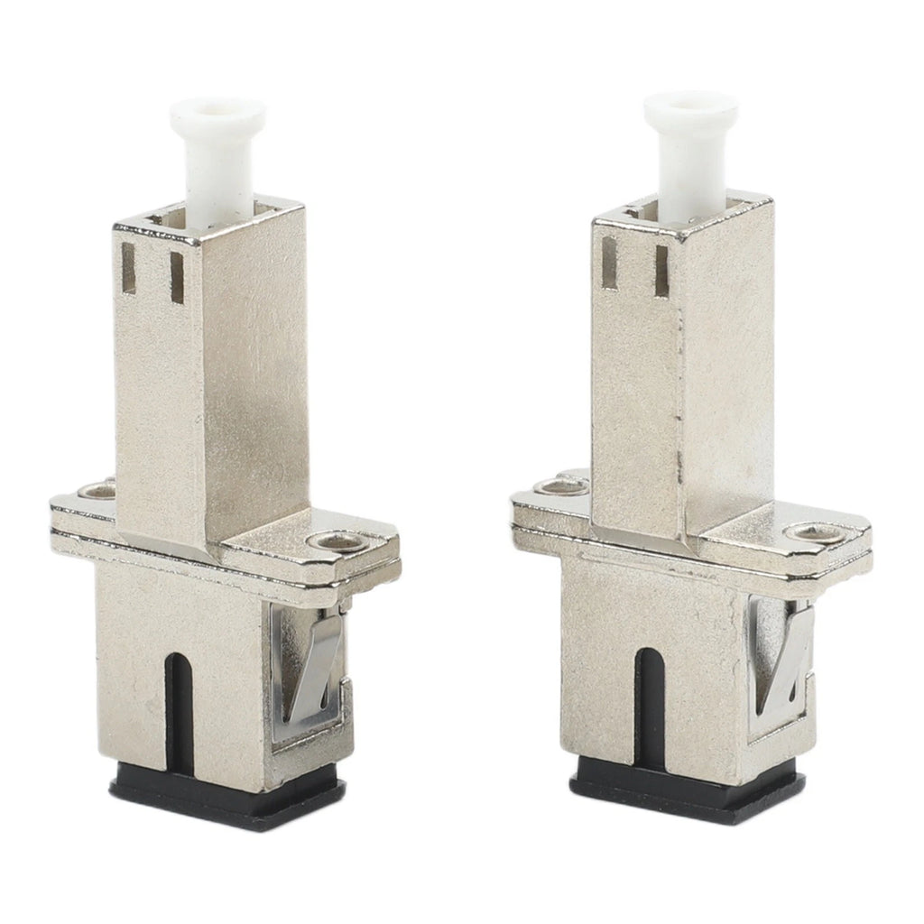 Set of 2 Fiber Optic Adapters for LC to SC Network CATV Systems