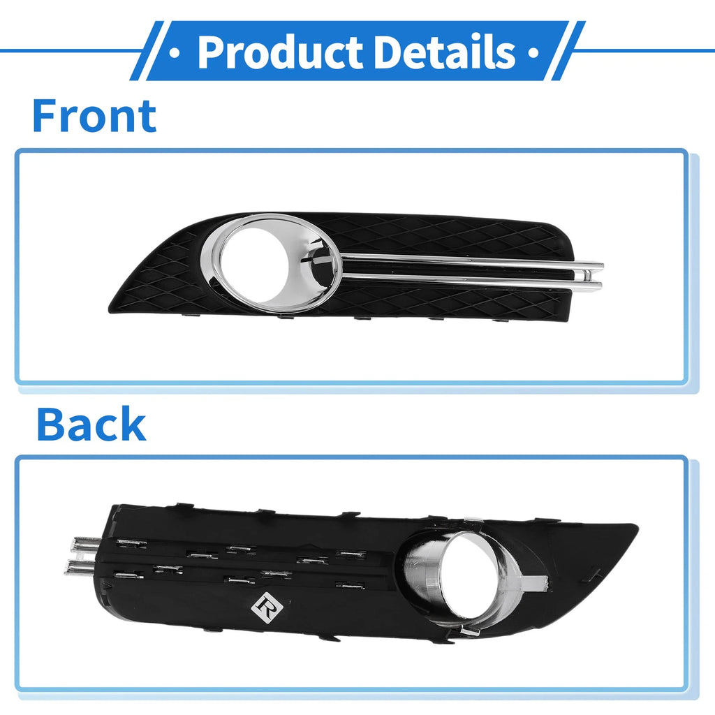1 Pc Fog Light Grill for Buick Regal (2009) No. 13264409/13264423