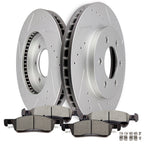 Front Ceramic Brake Pads and Rotors for Ford Expedition, Lincoln Navigator (2002–2006)