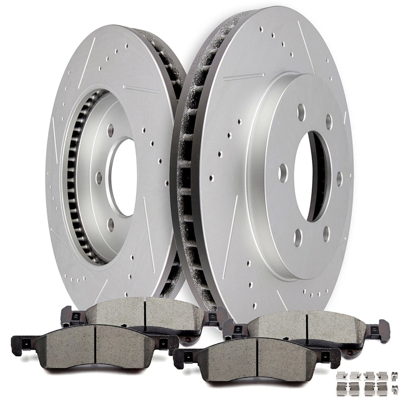 Front Ceramic Brake Pads and Rotors for Ford Expedition, Lincoln Navigator (2002–2006)