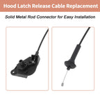 Front Hood Release Cable for Ford Edge Lincoln MKX Nautilus (2015–2024) FT4Z16916B