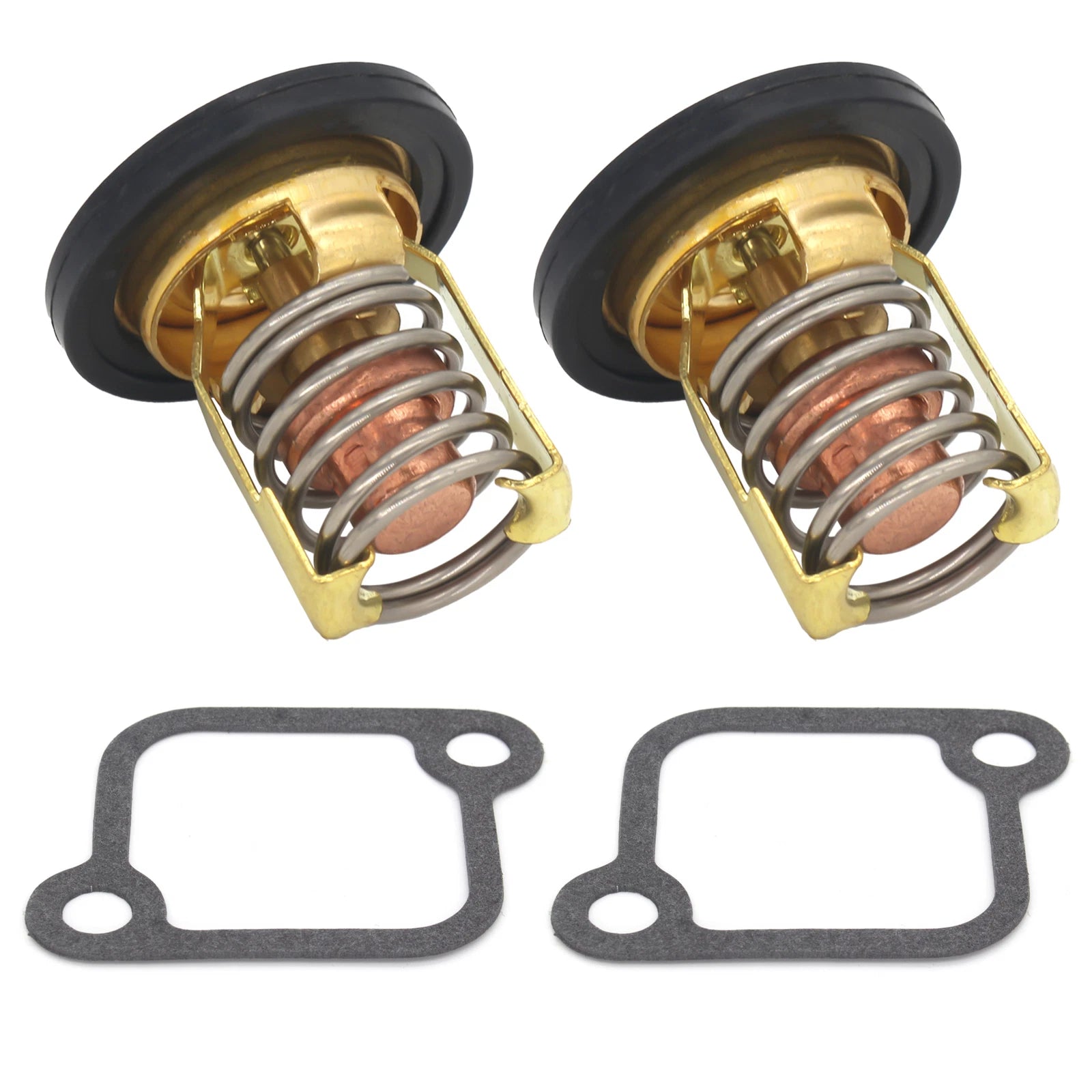 2X Thermostat Kit for Mercury Marine Outboard Motors 200-300 HP (18-3606)