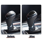 Gear Shift Knob Cover Sticker for Chevrolet Equinox (2018–2020) Black