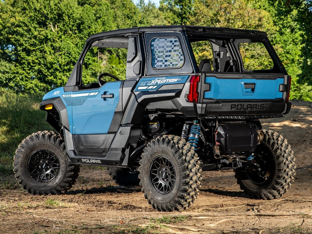 SuperATV Rear Side Window for Polaris Xpedition ADV (2024–2024)