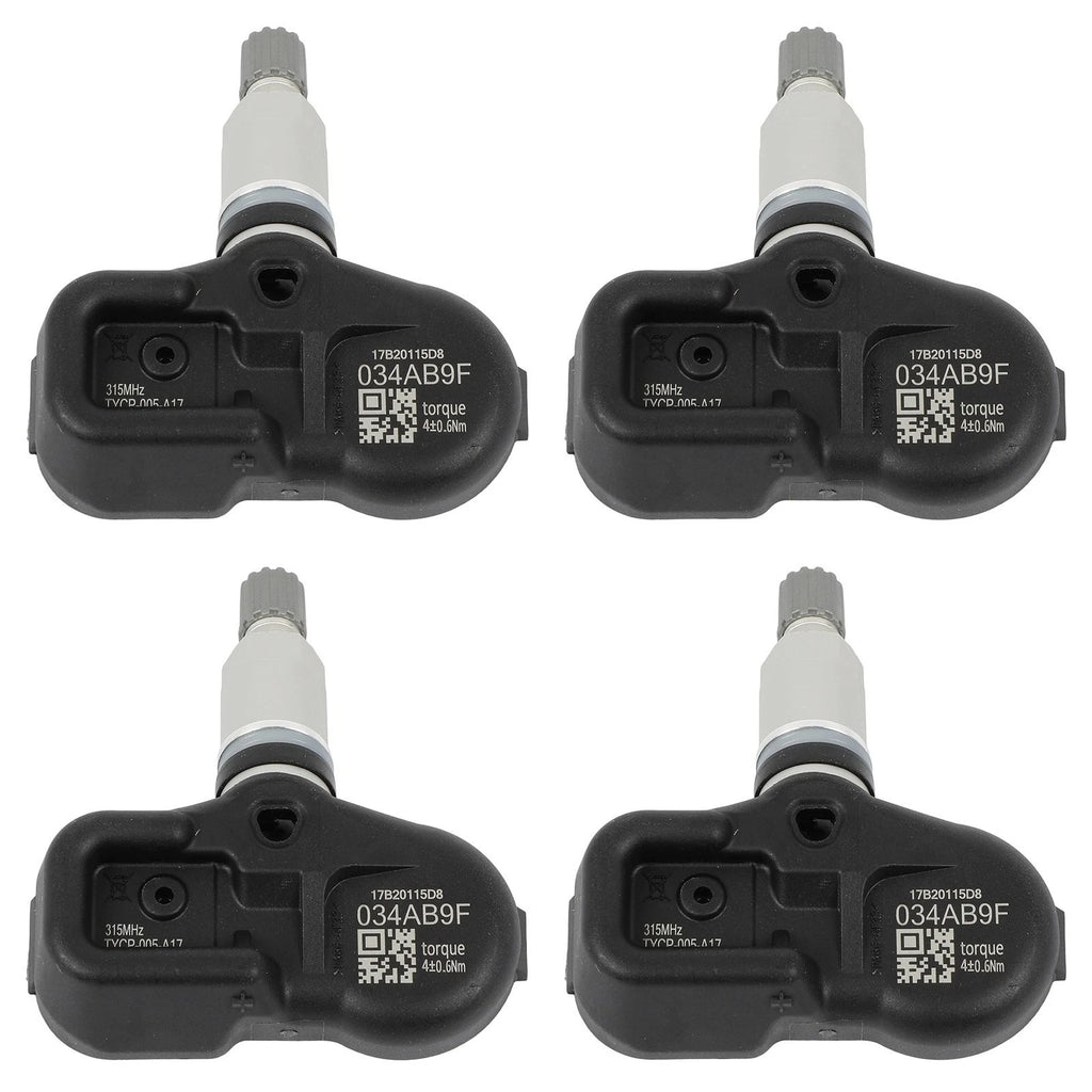 Set of 4 Tire Pressure Sensors for Honda Accord