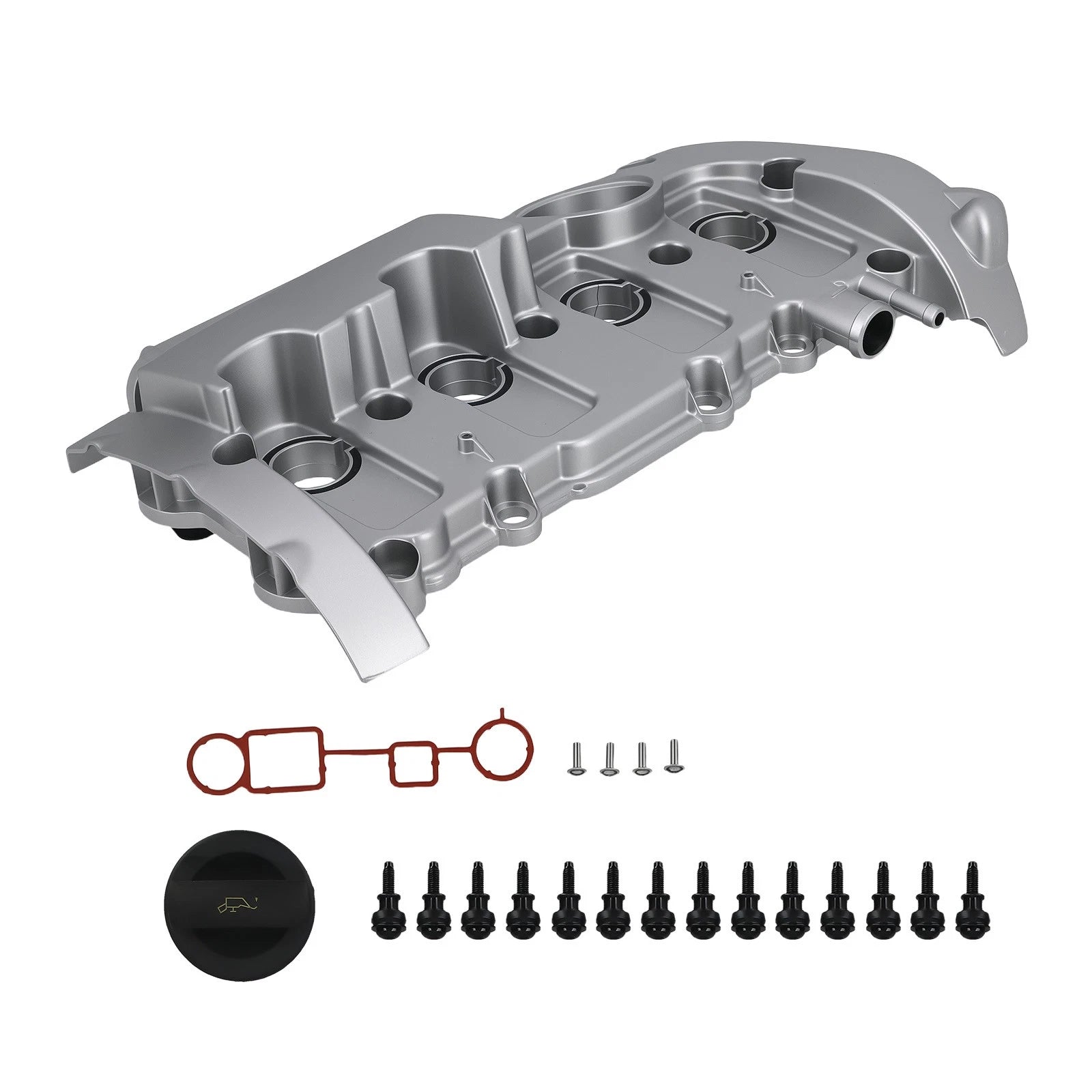 Engine Valve Cover w/ Gasket Set for Audi A4 Quattro 2.0L BPG BWT (2005–2009)