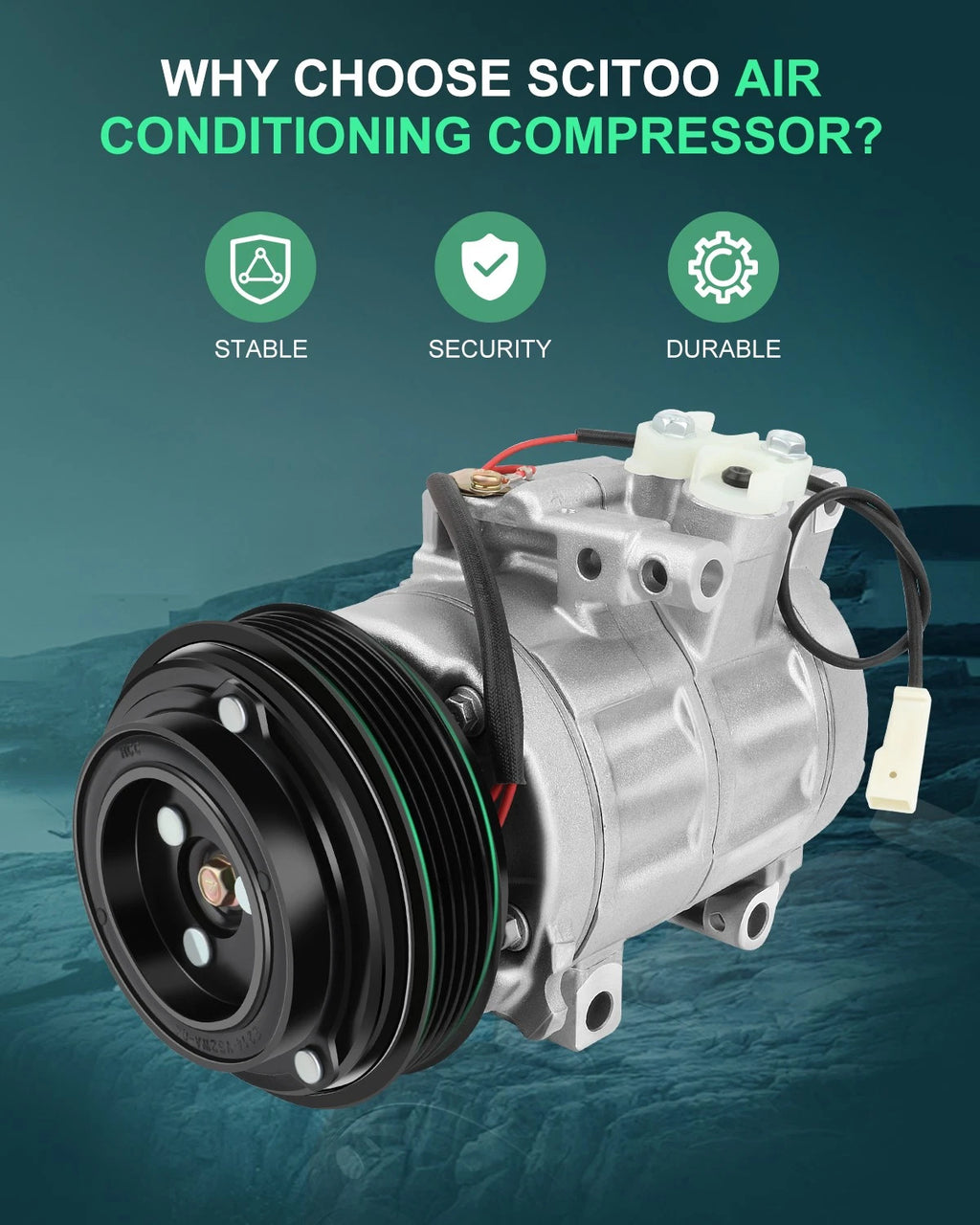 A/C Compressor with Clutch CO 11192C for Mazda 3 Sport (2010–2013)