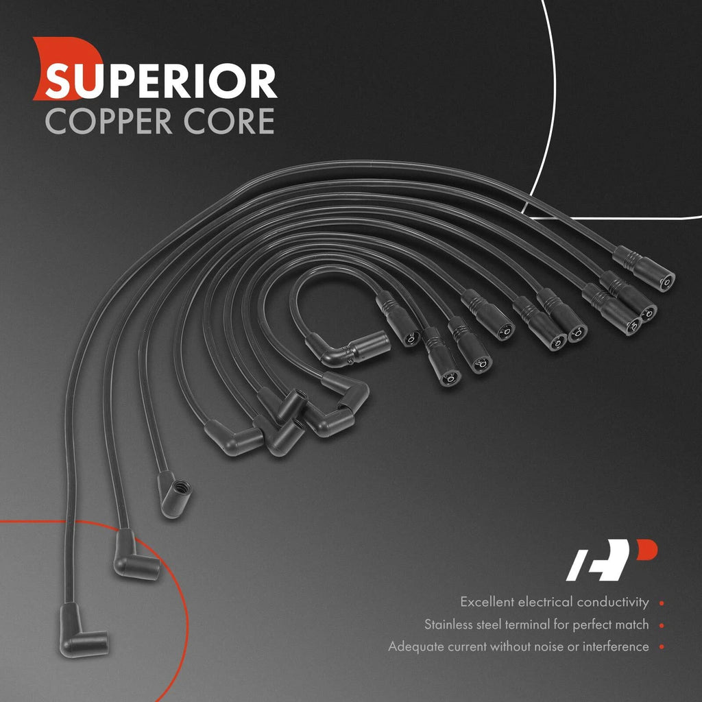 9x Spark Plug Wire Set for Chevy Camaro Pontiac Firebird (1996â1997)