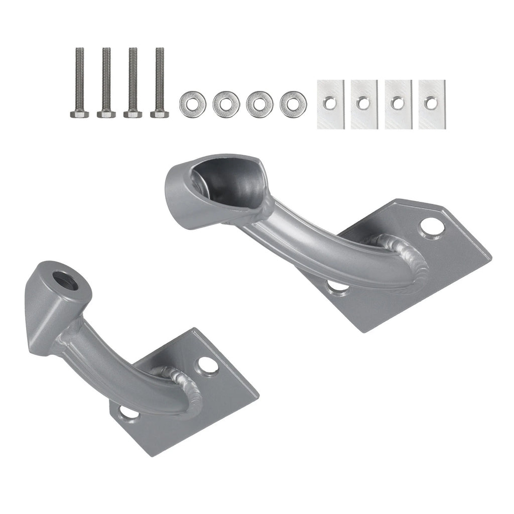 2PCS Rear Lower Curved Bar Mount for Toyota Mark X (2004–2009)