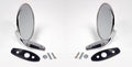 Chrome Door Mirrors Pair for Mopar B Body (1966–1975) Exterior Rearview