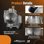 Throttle Body for BMW Z4 335i 135i 535i 740i X6 3.0L (2009–2016) A2C59513206
