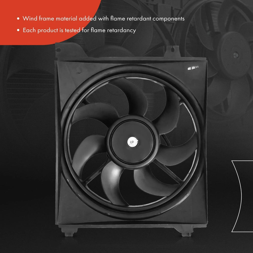 Cooling Fan Assembly with Shroud for Kia Rio Rio5 (2008–2011)