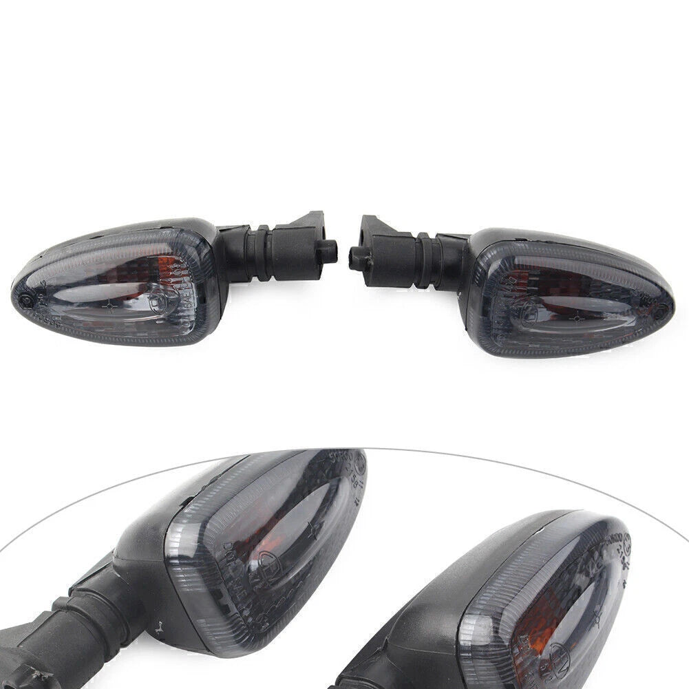 2X Smoke Turn Signal Light Indicator for BMW F650GS R1200GS F800GS (2001–2018)