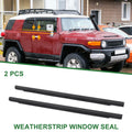 2X Rear Weatherstrip Window Seal No.6816435041 for Toyota FJ (2007–2014)