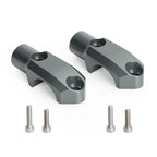 CNC Master Cylinder Handlebar Clamp 10mm Mirror Mount for Ducati