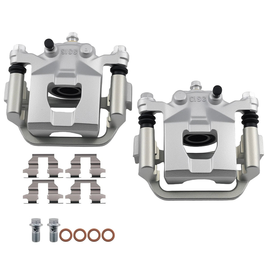 Rear Disc Brake Calipers w/Bracket for Nissan Maxima (2002–2008, 2019–2020) 19B2781