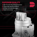 Air Conditioner Compressor with 6-Groove Clutch for Lincoln MKZ (2007–2012)