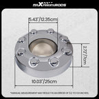 Dually Chrome Front Wheel Center Cap for Ford F-350 (2005–2010) 5C34-1A096-LE