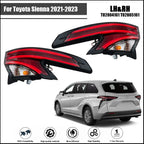 LED Tail Light Lamps for Toyota Sienna (2021–2023) Pair Left & Right