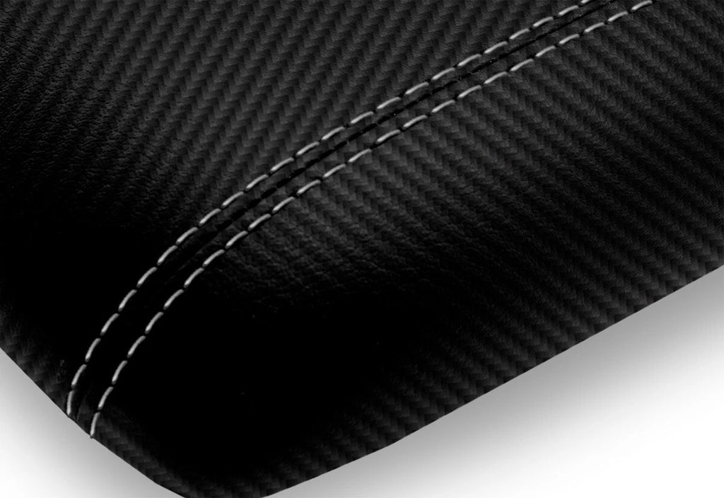Console Lid with Cupholder Cover for Ford Ranger (2000–2006) Carbon Fiber