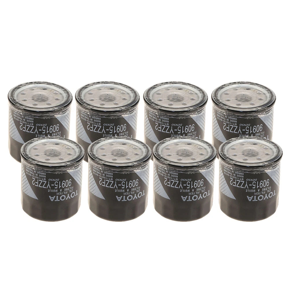Set of 8 Engine Oil Filters for Toyota Lexus Scion (OEM)