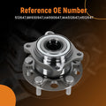 Rear Wheel Hub Assembly for Hyundai Tucson/Sportage AWD (2016–2021) 512647