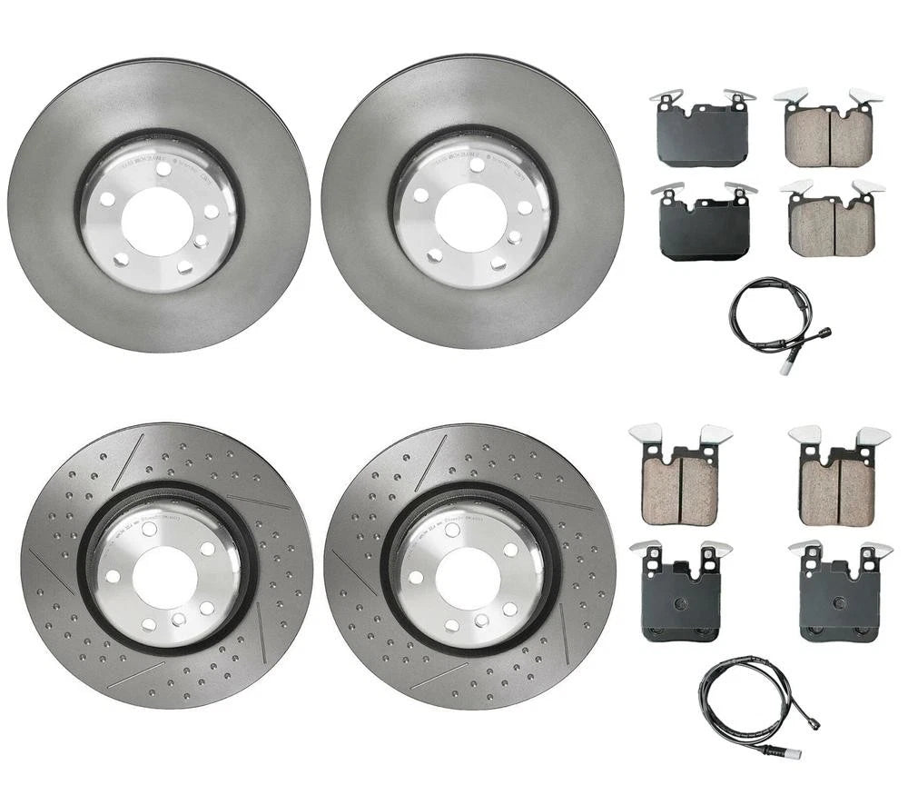 Akebono Brake Kit Set of 4 for BMW 2 4 Series M (2014–2021)