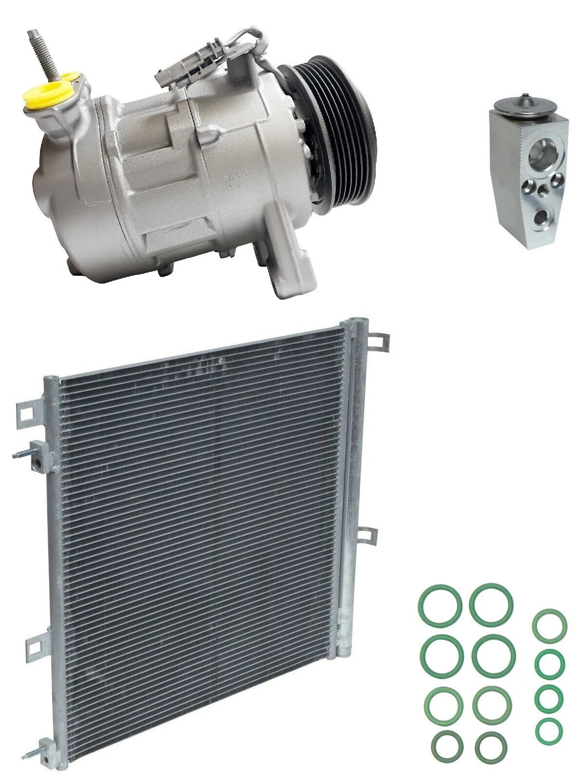 AC Compressor Kit With Condenser for Cadillac XT5 3.6L (2018–2019)