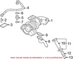Engine Oil Line Fitting for Dodge Ram 3500 (2003–2023) 68005452AA