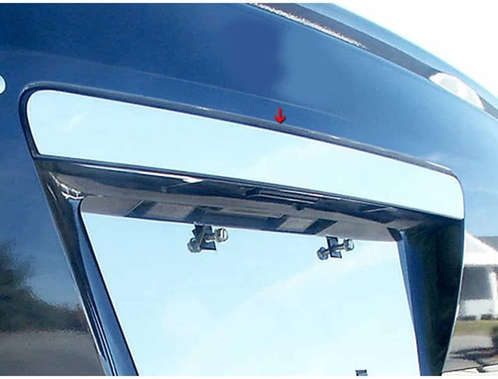 1pc. Luxury FX Stainless Steel U. License Bar Trim for 2005-2007 Mercury Montego