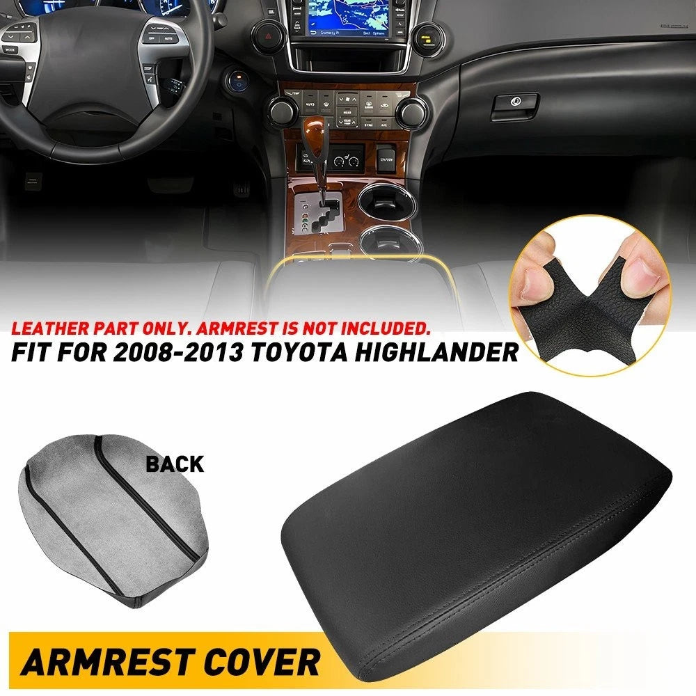 Armrest Lid Cover for Toyota Highlander (2008–2013)