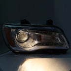 Replacement Headlight for Chrysler 300 (2011-2014) Right Chrome Halogen