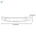 Chrome Front Bumper with Fog Light Holes for Ford F-150 (2015–2017)