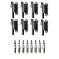 Set of 8 Ignition Coils & NGK Ruthenium Spark Plugs for CTS Express 1500 (2003–2023)
