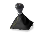 Leather Manual Shift Boot Cover for BMW F30 F31 F32 F33 M (2014–2019) Yellow Stitch