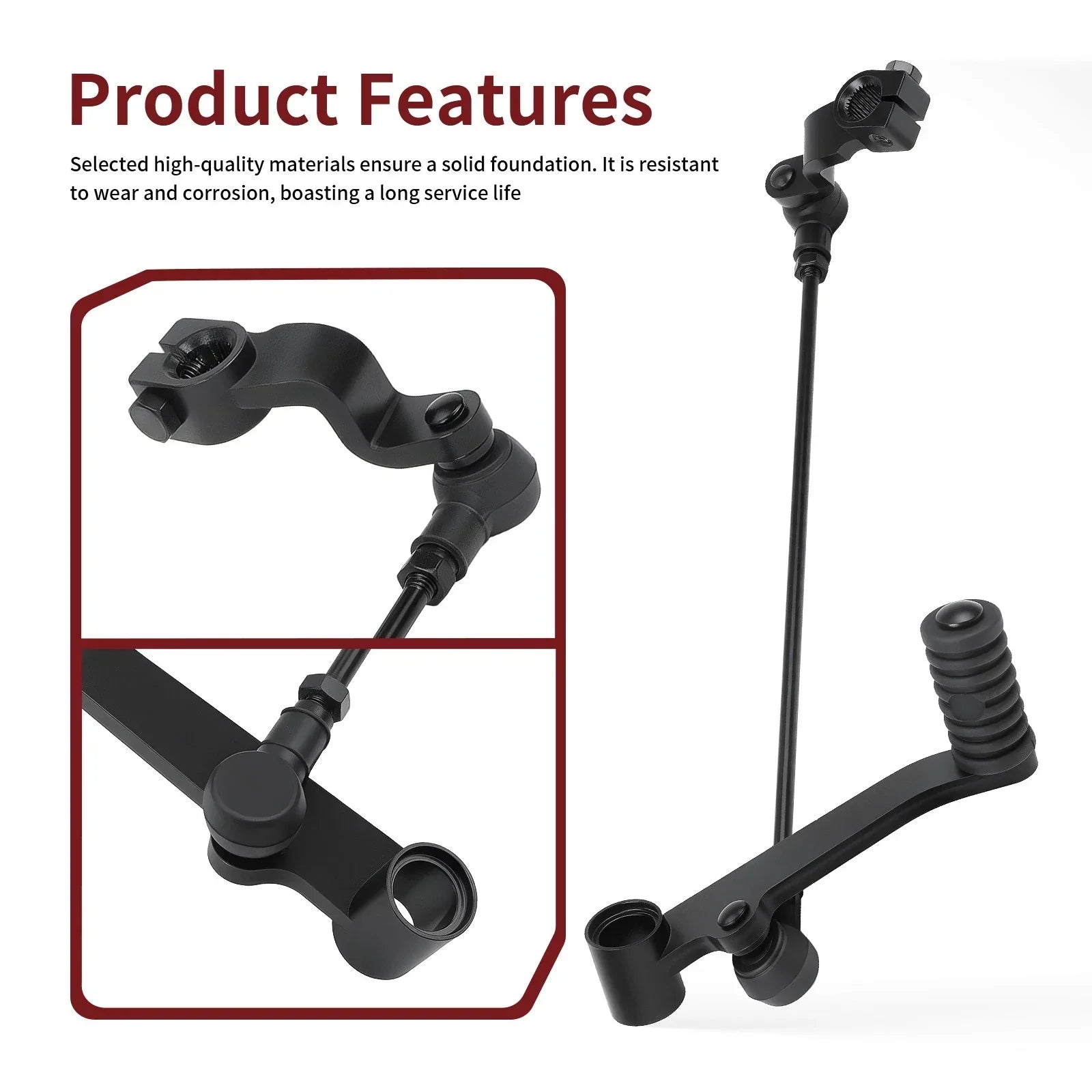 Gear Shift Lever Pedal W Change Rod Assembly for Honda CBR500R (2013–2023)