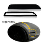 Rear LED Side Marker Lights for Ford Mustang (2010–2014) - Smoked White