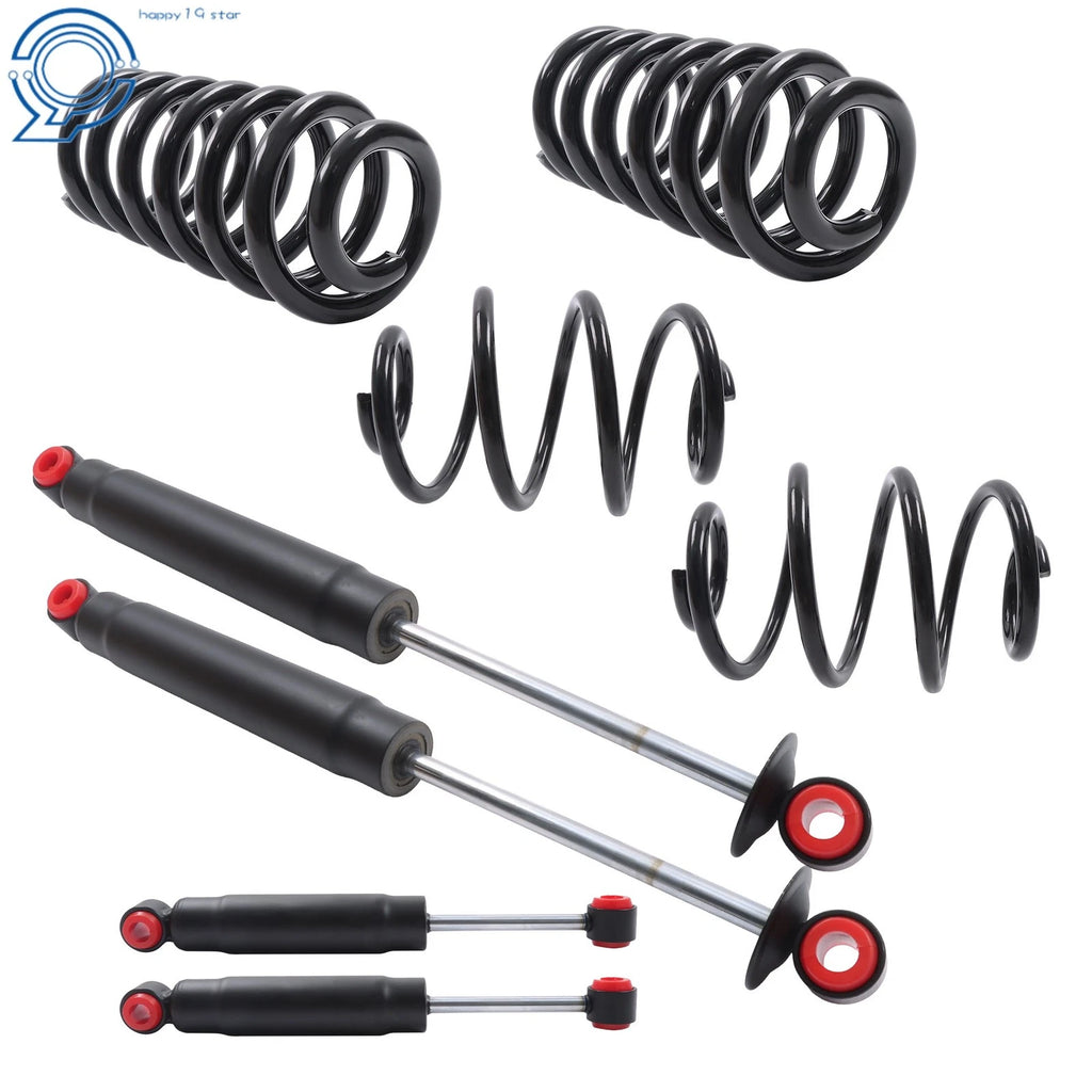 Set of 4 Lowered Coil Springs Shock Kit for GMC Truck (1963–1972)