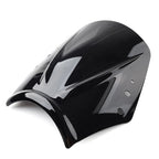 Universal Motorcycle Windshield Wind Screen Deflector Black