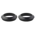 Set of 2 Front Fork Damper Shock Absorber Dust Seals for Motorcycle (45X57MM)