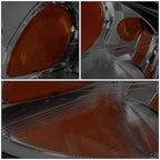 Pair of Smoked/Amber Side Turn Signal Lights for Chevy Impala (2000–2005)