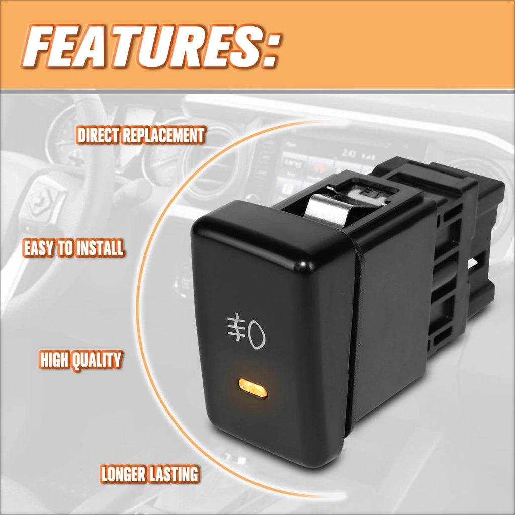 Fog Light Control Switch with Wiring Harness for Honda Odyssey (1999–2004)