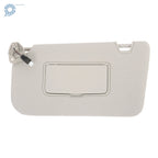 Left Driver Sun Visor for Nissan Rogue X-Trail (2014–2020) Gray with Mirror & Light
