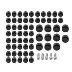 61X Engine Topper Screw Bolt Cap Kit for Harley Twin Cam Softail (2007-2017)
