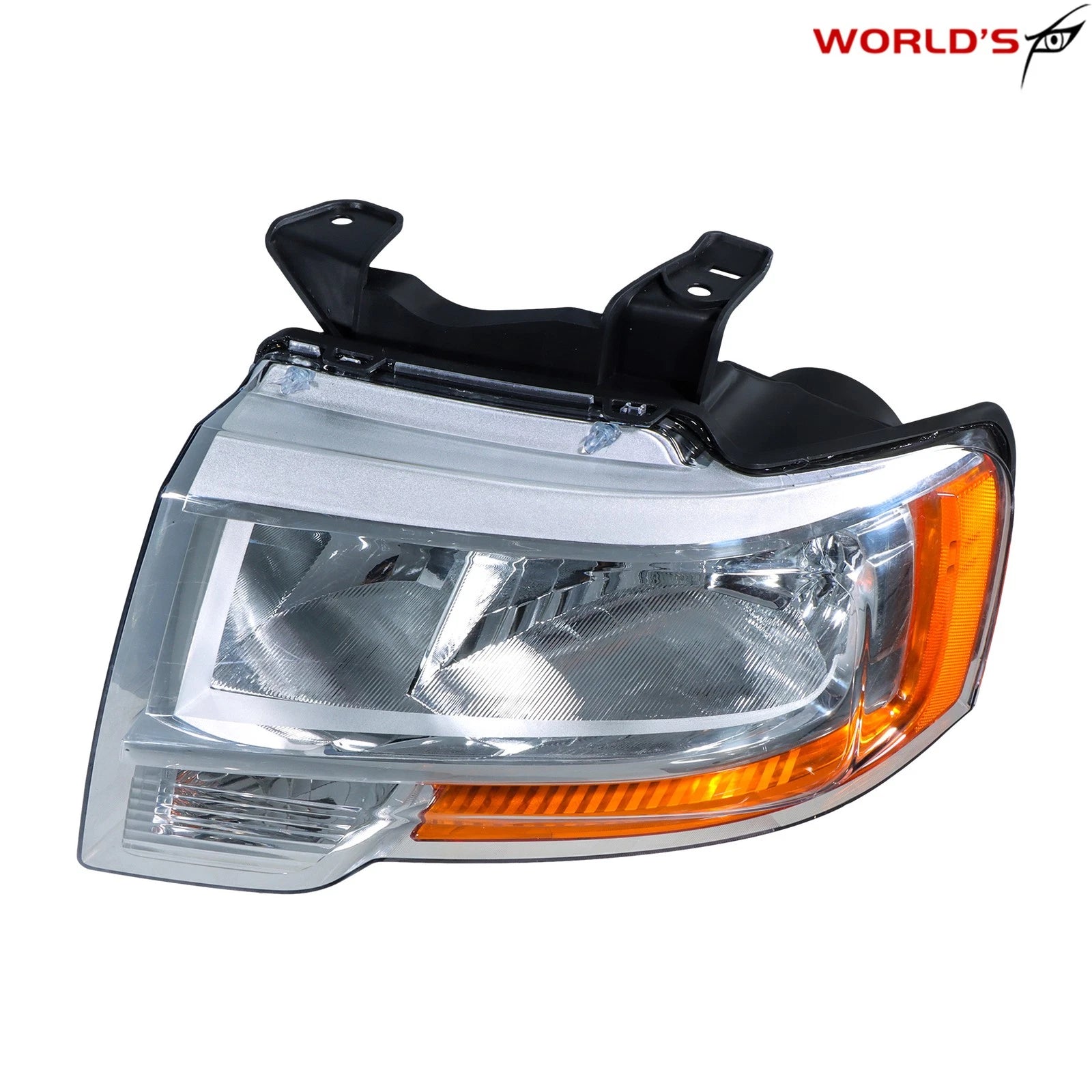 Halogen Headlight for Ford Expedition (2015–2017) Chrome Left Side